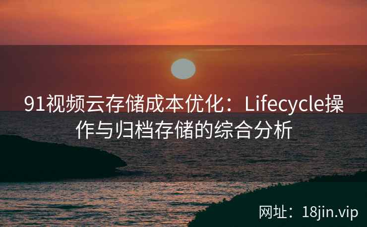 91视频云存储成本优化：Lifecycle操作与归档存储的综合分析